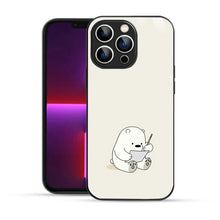 Bornstud Cute Bear Doodle Printed Case for iPhone 13 Pro Max