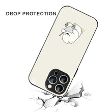 Bornstud Cute Bear Doodle Printed Case for iPhone 14 Pro