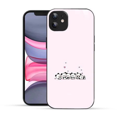 Bornstud Cute Panda Love Printed Case for iPhone 12