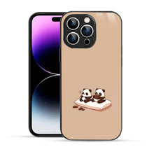 Bornstud Panda Chocolate Printed Case for iPhone 14 Pro