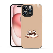 Bornstud Panda Chocolate Printed Case for iPhone 15 Pro