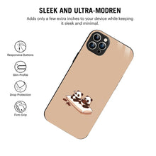Bornstud Panda Chocolate Printed Case for iPhone 11 Pro