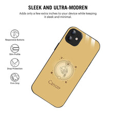 Bornstud Zodiac Cancer Yellow Printed Case for iPhone 11 - Bornstud