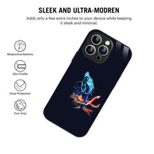 Bornstud Neon Shri Warrior Printed Case for iPhone 14 Pro