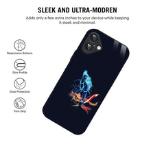 Bornstud Neon Shri Warrior Printed Case for iPhone 16