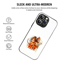 Bornstud Bal Ram & Hanuman Printed Case for iPhone 14 Pro