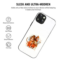 Bornstud Bal Ram & Hanuman Printed Case for iPhone 15