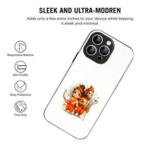 Bornstud Bal Ram & Hanuman Printed Case for iPhone 16 Pro Max