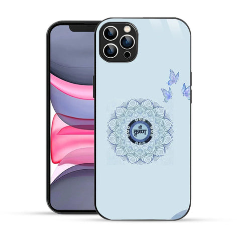 Bornstud Shri Krishna Mandala Printed Case for iPhone 12 Pro