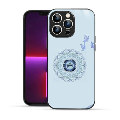 Bornstud Shri Krishna Mandala Printed Case for iPhone 13 Pro Max