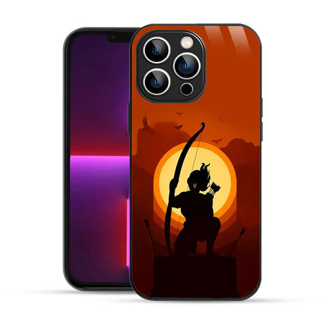 Bornstud Warrior Shri Ram Printed Case for iPhone 13 Pro