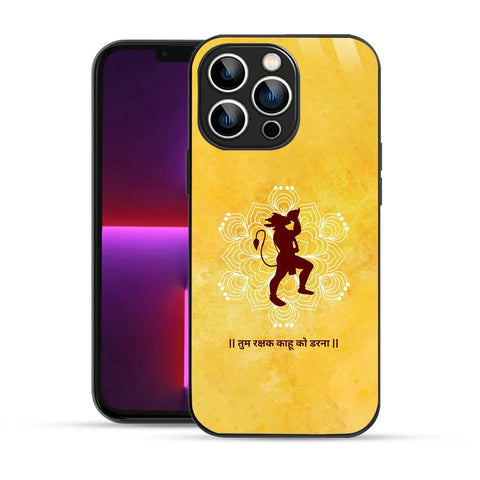 Bornstud Shri Hanuman Printed Case for iPhone 13 Pro