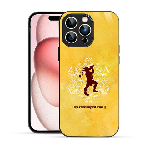 Bornstud Shri Hanuman Printed Case for iPhone 15 Pro