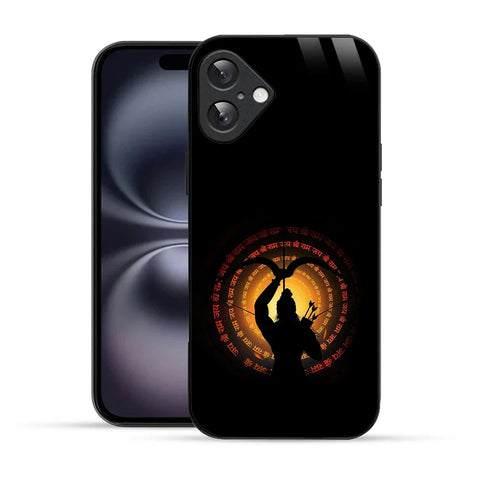 Bornstud Radiant Shri Ram Printed Case for iPhone 16 Plus