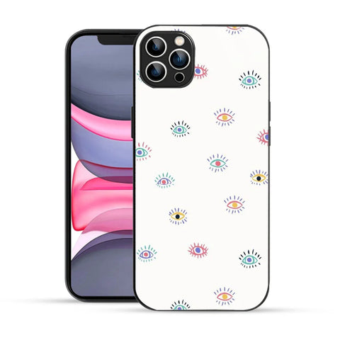 Bornstud Evil Eye Pattern Printed Case for iPhone 12 Pro