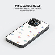 Bornstud Evil Eye Pattern Printed Case for iPhone 15 Pro