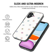 Bornstud Evil Eye Pattern Printed Case for iPhone 16