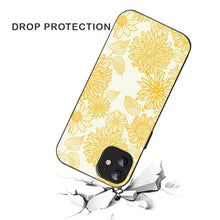 Bornstud Floral Bloom Printed Case for iPhone 12 Yellow