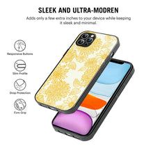 Bornstud Floral Bloom Printed Case for iPhone 12 Pro Yellow