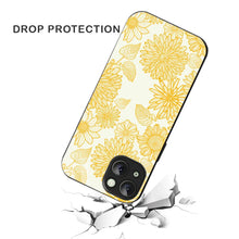 Bornstud Floral Bloom Printed Case for iPhone 14 Plus Yellow
