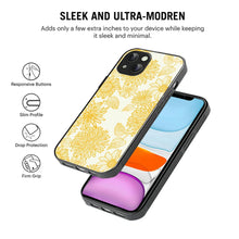 Bornstud Floral Bloom Printed Case for iPhone 14 Plus Yellow