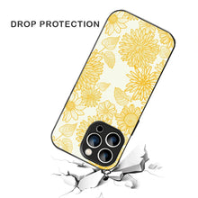 Bornstud Floral Bloom Printed Case for iPhone 14 Pro Yellow