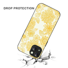 Bornstud Floral Bloom Printed Case for iPhone 15 Yellow