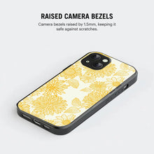Bornstud Floral Bloom Printed Case for iPhone 15 Yellow