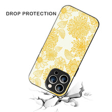 Bornstud Floral Bloom Printed Case for iPhone 15 Pro Yellow