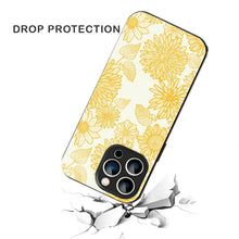 Bornstud Floral Bloom Printed Case for iPhone 15 Pro Max Yellow