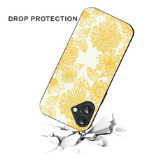 Bornstud Floral Bloom Printed Case for iPhone 16 Yellow