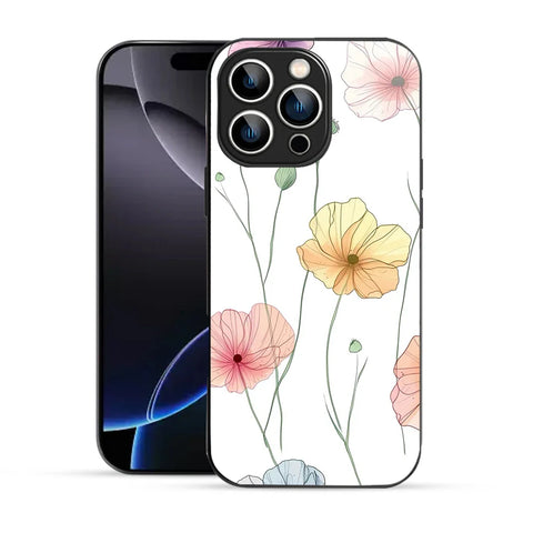 Bornstud Pastel Blossom Printed Case for iPhone 16 Pro