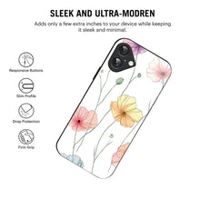 Bornstud Pastel Blossom Printed Case for iPhone 16