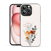 Bornstud Minimal Floral Printed Case for iPhone 15 Pro