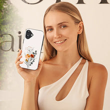 Bornstud Minimal Floral Printed Case for iPhone 16
