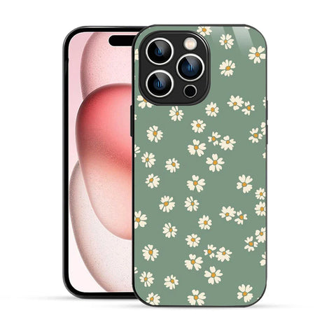 Bornstud Daisy Blossom Printed Case for iPhone 15 Pro