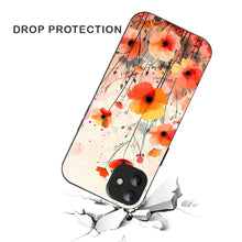 Bornstud Blooming Poppy Floral Printed Case for iPhone 11 orange