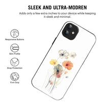 Bornstud Abstract Floral Printed Case for iPhone 12