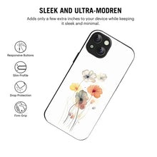Bornstud Abstract Floral Printed Case for iPhone 14 Plus