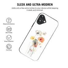 Bornstud Abstract Floral Printed Case for iPhone 16 Plus