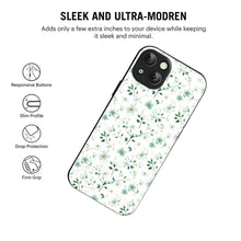 Bornstud Green Blossom Printed Case for iPhone 13