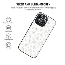 Bornstud Minimal Leaf Printed Case for iPhone 13 Pro