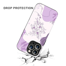 Bornstud Lavender Blossom Printed Case for iPhone 16 Pro purple