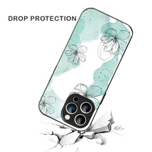 Bornstud MInt Blossom Printed Case for iPhone 14 Pro mint