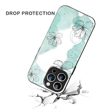 Bornstud MInt Blossom Printed Case for iPhone 15 Pro mint