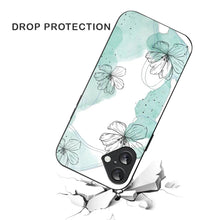 Bornstud MInt Blossom Printed Case for iPhone 16 mint