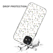 Bornstud Playful Cats Printed Case for iPhone 12 Brown & Green