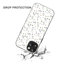 Bornstud Playful Cats Printed Case for iPhone 13 Brown & Green