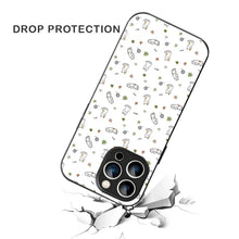 Bornstud Playful Cats Printed Case for iPhone 14 Pro Max Brown & Green