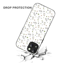 Bornstud Playful Cats Printed Case for iPhone 15 Brown & Green